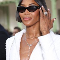 Naomi Campbell attends the Chanel Paris Womenswear Spring-Summer 2025 show as part of Paris Fashion Week on October 01, 2024 in Paris, France.