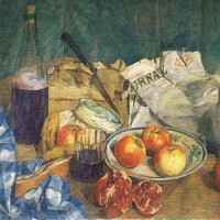 natura morta con giornale - food stock illustrations