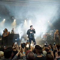 Nick Jonas celebrates Hilton@Play with HHonors members and fans at an exclusive concert at Hilton Anatole on April 22, 2015 in Dallas, Texas. In...