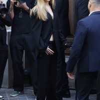 Nicole Kidman arrives at Balenciaga during the Haute Couture Fall/Winter 2025/2026 as part of Paris Fashion Week on July 09, 2025 in Paris, France.