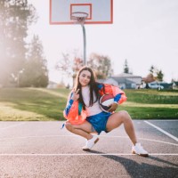 nineties basketball fashion and accessory woman - fashion stock pictures, royalty-free photos & images