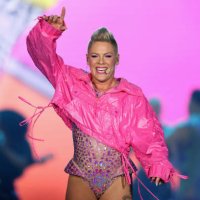 Nk performs during her Summer Carnival tour at Chase Field on October 09, 2023 in Phoenix, Arizona.