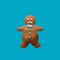 obese gingerbread man - junk food stock pictures, royalty-free photos & images