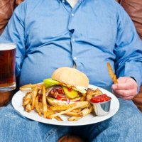 obesity is a major cause of diabetes - junk food stock pictures, royalty-free photos & images