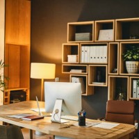 office decor designed for a boss - home decoration stock pictures, royalty-free photos & images