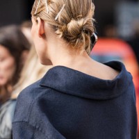 Olivia Palermo hair style, outside Max Mara, during the Milan Fashion Week Spring/Summer 2025 on September 19, 2024 in Milan, Italy.