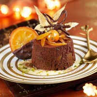 orange and chocolate marquise - junk food stock pictures, royalty-free photos & images