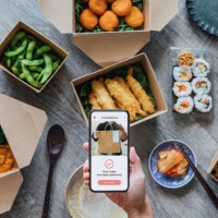 ordering takeaway meal at home - food stock pictures, royalty-free photos & images