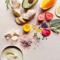 organic skin care ingredients - food stock pictures, royalty-free photos & images