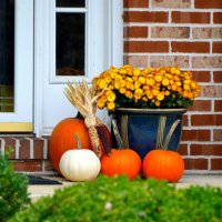 outdoor fall decoration - garden decoration stock pictures, royalty-free photos & images