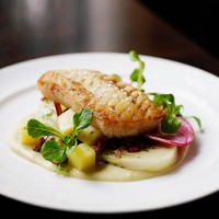 pacific cod, fennel, potatoes, proscuitto, mussels - food stock pictures, royalty-free photos & images