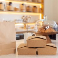 paper container - junk food stock pictures, royalty-free photos & images