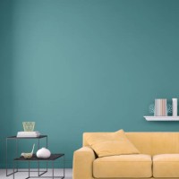pastel colored sofa with blank wall template - home decoration stock pictures, royalty-free photos & images