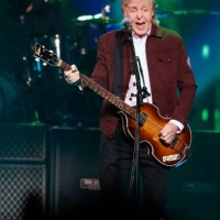 Paul McCartney during Freshen Up tour concert at SAP Center in San Jose, Calif., on Wednesday, July 10, 2019.