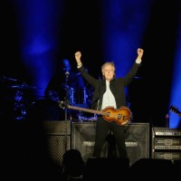 Paul McCartney performs in concert during the second weekend of the ACL Music Festival at Zilker Park on October 12, 2018 in Austin, Texas.