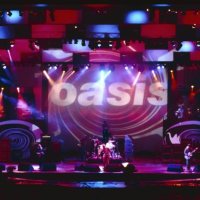 Photo of STAGE and CONCERT and OASIS, wide view of stage for Oasis Manchester City gigs