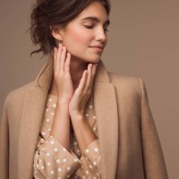 photo of young beautiful happy smiling lady wearing stylish - fashion stock pictures, royalty-free photos & images