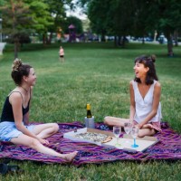 picnic at the park - junk food stock pictures, royalty-free photos & images