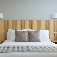 pillows and bed in luxury bedroom - home decoration stock pictures, royalty-free photos & images