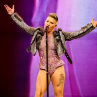 Pink performs during her 