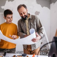 plan de reconstrucción - home decoration fotografías e imágenes de stock