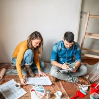 planning home investments - home decoration stock pictures, royalty-free photos & images