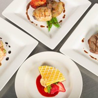 plated meals - food stock pictures, royalty-free photos & images