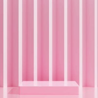 podium on pink background. platform for displaying products. 3d template. fashionable monochrome colors. - fashion stock pictures, royalty-free photos & images