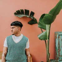 portrait of a confident, stylish young man with vitiligo - side profile - fashion stock pictures, royalty-free photos & images
