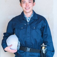 portrait of construction worker - home decoration stock pictures, royalty-free photos & images