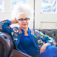 portrait of fashionable senior woman - fashion stock pictures, royalty-free photos & images