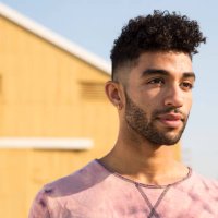 portrait of stylish young man outdoors - hairstyle stock pictures, royalty-free photos & images
