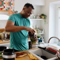 post-workout refreshment - food stock pictures, royalty-free photos & images