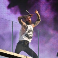 Post Malone is seen on July 18, 2023 in New York City.