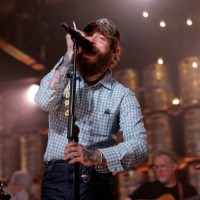 Post Malone performs onstage for Bud Light's