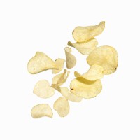 potato chips - junk food stockfoto's en -beelden