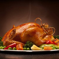 poulet cuit au four - food photos et images de collection