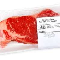 pre packaged new york cut boneless steak - food stock pictures, royalty-free photos & images