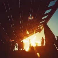 primavera festival sunny solar panel scene - concert stock pictures, royalty-free photos & images