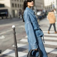 Pritika Swarup is seen wearing total look Phillip Lim during the Womenswear Fall/Winter 2024/2025 as part of Paris Fashion Week on March 04, 2024 in...