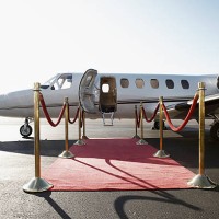 private airplane with red carpet - travel stock pictures, royalty-free photos & images