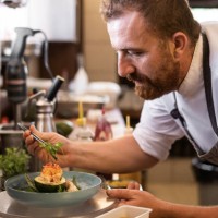 professional chef touches - home decoration stock pictures, royalty-free photos & images