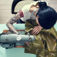 professional dressmaker at work - fashion stock pictures, royalty-free photos & images