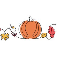 pumpkin with leaves vector illustration isolated on white background. - garden decoration stock illustrations