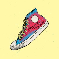 punk rock sneaker pop art - fashion stock illustrations