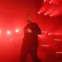Rapper Drake performs on stage at Gucci and Friends Homecoming Concert at Fox Theatre on July 22, 2016 in Atlanta, Georgia.