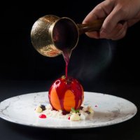 raspberry coulis - food stock pictures, royalty-free photos & images