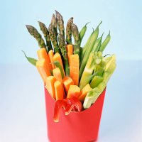 raw vegetables in fast food container - junk food stock pictures, royalty-free photos & images