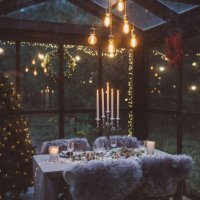ready for christmas dinner - home decoration stock pictures, royalty-free photos & images