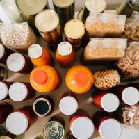 rearranging the kitchen pantry - food stock pictures, royalty-free photos & images